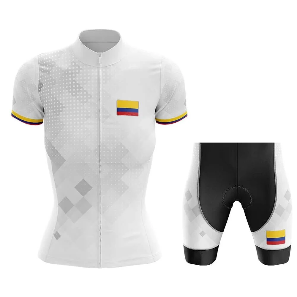 2020 Team Colombia Cycling Jersey Set Women\'s Cycling Clothing Road Bike shirts Suit Bicycle Bib Shorts MTB Wear Maillot Culotte