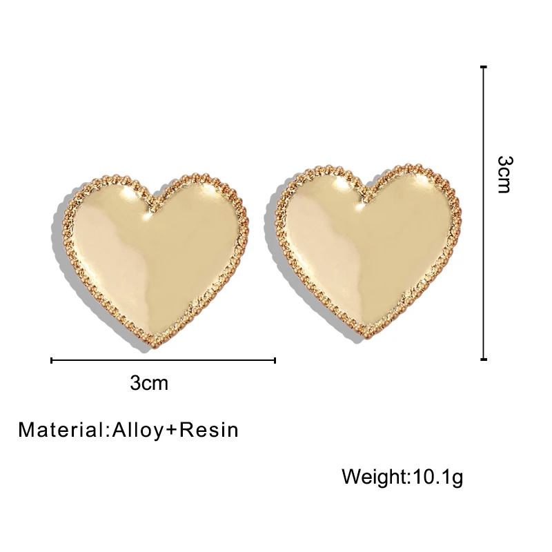 Lifefontier Vintage Red Black Enamel Love Heart Shaped Rings for Women Adjustable Gold Color Metal Rings Party Jewelry Gift