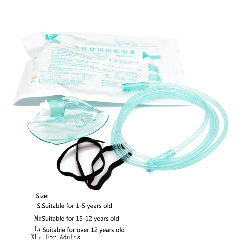 Disposable Oxygen Respirator Nebulizer Mask Cup Inhaler Conduit Adjustable Child Adult Breathing In Hospital Clinic Health Care