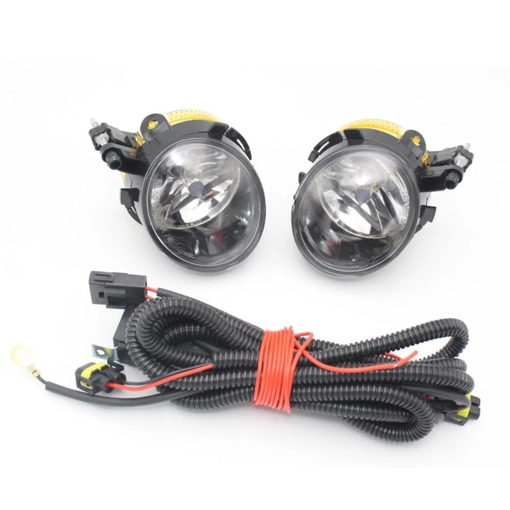 

2pcs Car Light For Seat Ibiza MK4 6J 2009 2010 2011 2012 Car-styling Front Halogen Fog Light Fog Lamp With LED Bulbs