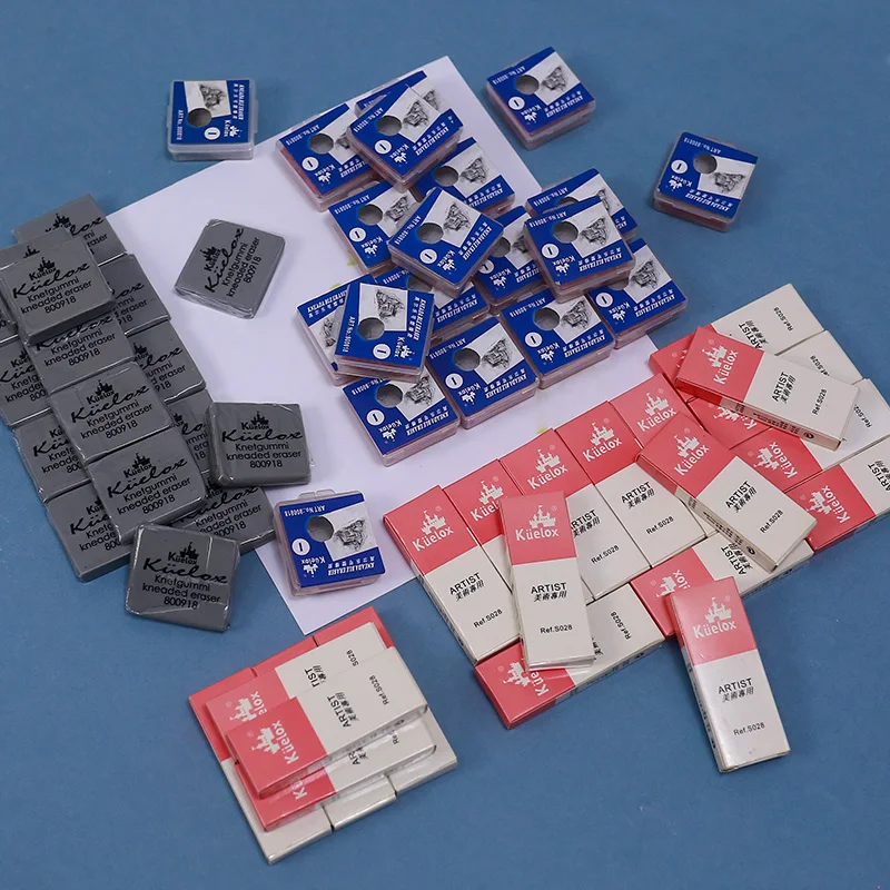 

Kuelox пластиковые резиновые мягкие резиновые профессиональные салфетки для рисования эскиз разминаемый пластиковый карандаш ластик художественные канцелярские принадлежности