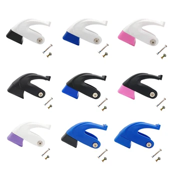 Freios de patins em linha, bloco de freios de patins, rolha de rolo antiderrapante com parafusos de instalação