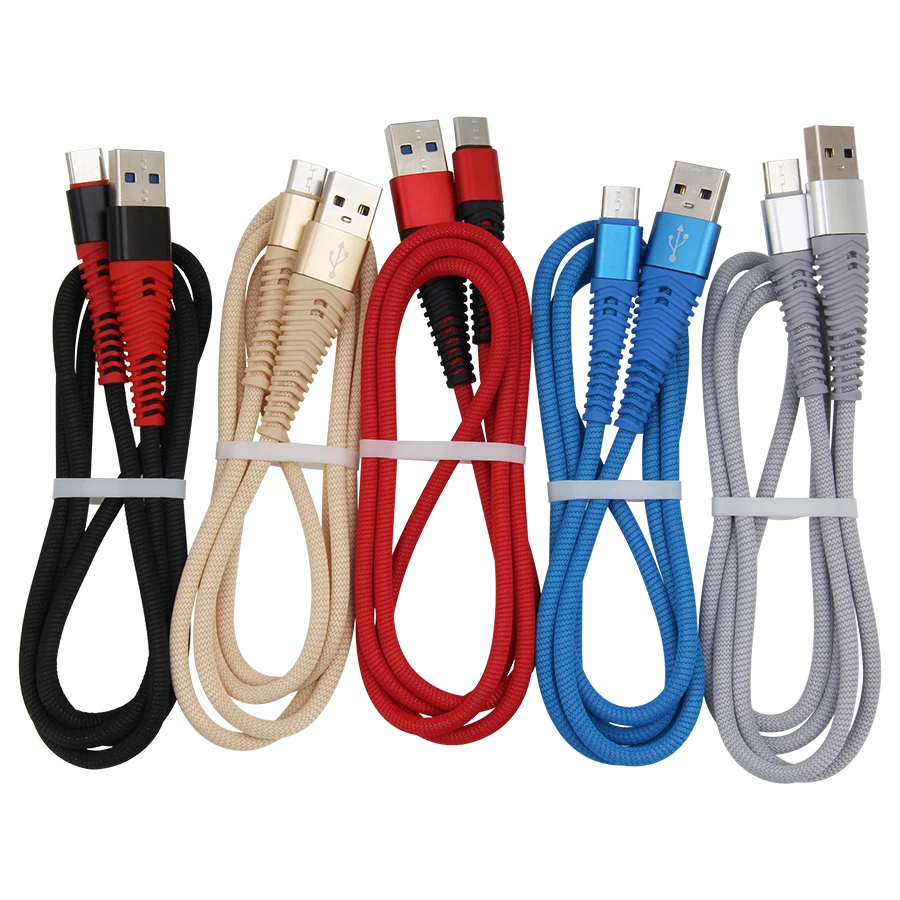 

300pcs Wholesale 8pin Cable For iPhone 13 12 11 XS Max X XR 8 7 Micro USB Type C Charge Android Cord Phone cable for Samsung HTC