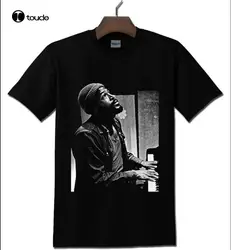 Marvin Gaye Black T-Shirt Tee Shirt Custom Aldult Teen Unisex Digital Printing Fashion Funny New Xs-5Xl