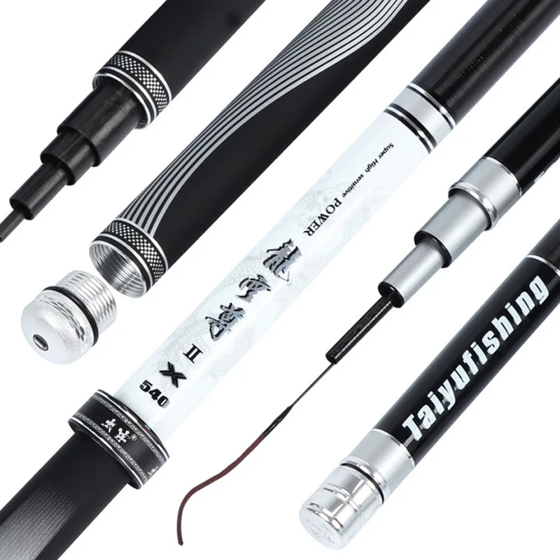 

Taiwan fishing rod 19 Tune 3.6-7.2 meters high carbon ultra light super hard fishing heavy carp fishing rod