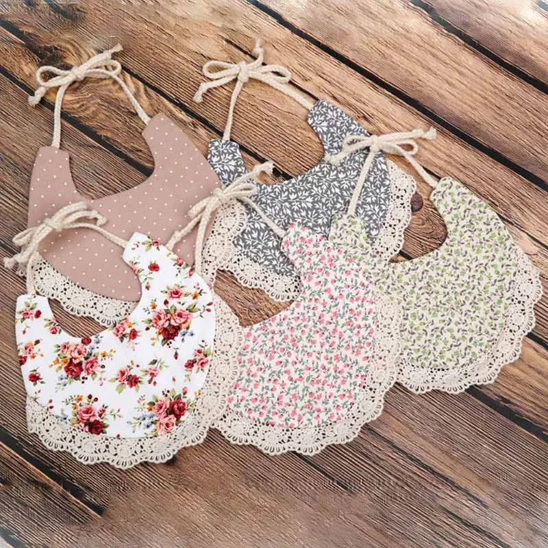 Babero de lino y algodón de doble cara para niño y niña, ropa para eructar, toalla para Saliva