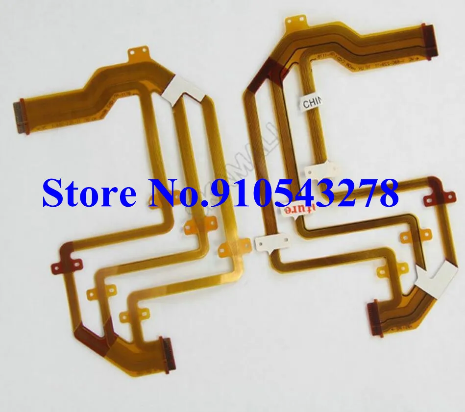 2PCS LCD hinge rotate shaft Flex Cable for Sony HDR-CX300 CX305 CX350 CX370 XR350 XR350E CX350E CX370E CX305E Video Camera