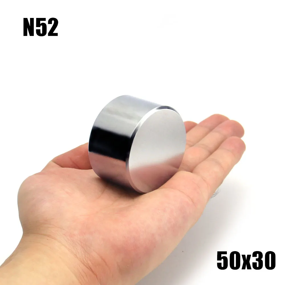 Aimants ronds de néodyme N40 N52 de NdFeB de terre rare de bain superbe de 40x20mm D40-60mm