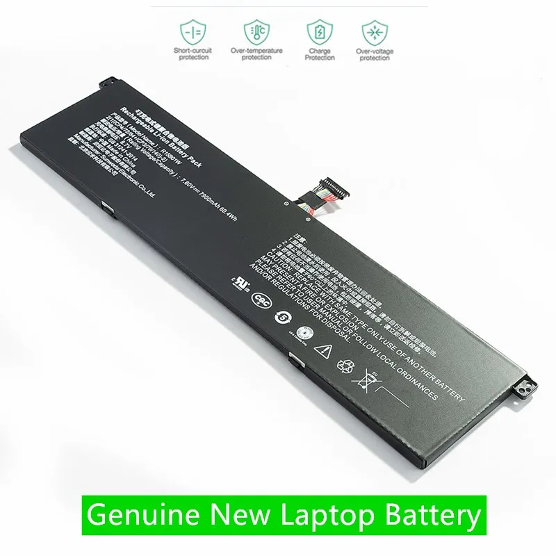 

ONEVAN New 7.60V 7900mAh 60.04Wh R15B01W new Original Laptop Battery For Xiaomi Pro i5 15.6 R15B01W