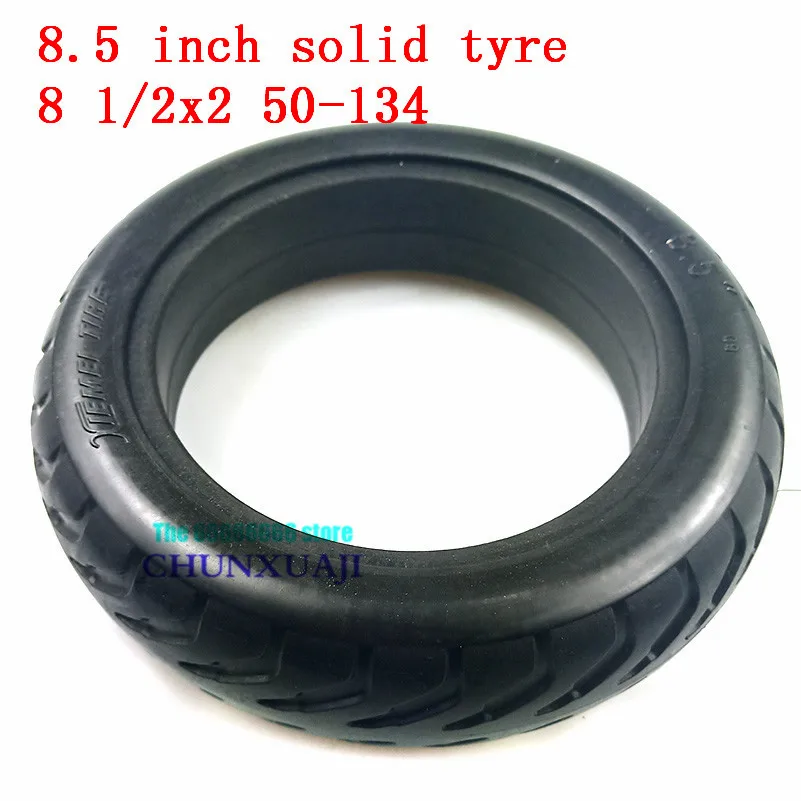 8 1/2X2 (50-134) Solid Tyre for Gas Electric Smart Electric Scooter 8.5 Inches 8.5x2 Baby Carriage Wheelbarrow Wheel Solid Tire