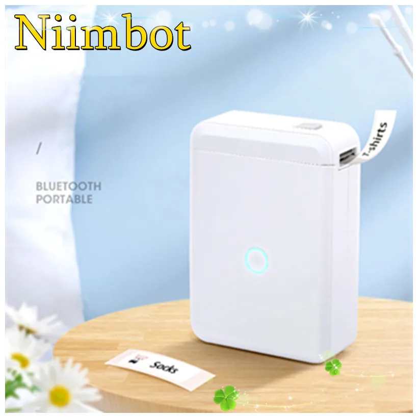 Niimbot Pricetag Thermal Label Printers Portable Pocket Label Printer D110 Wireless Labels Printer Impresoras Etiquetas Barcodes