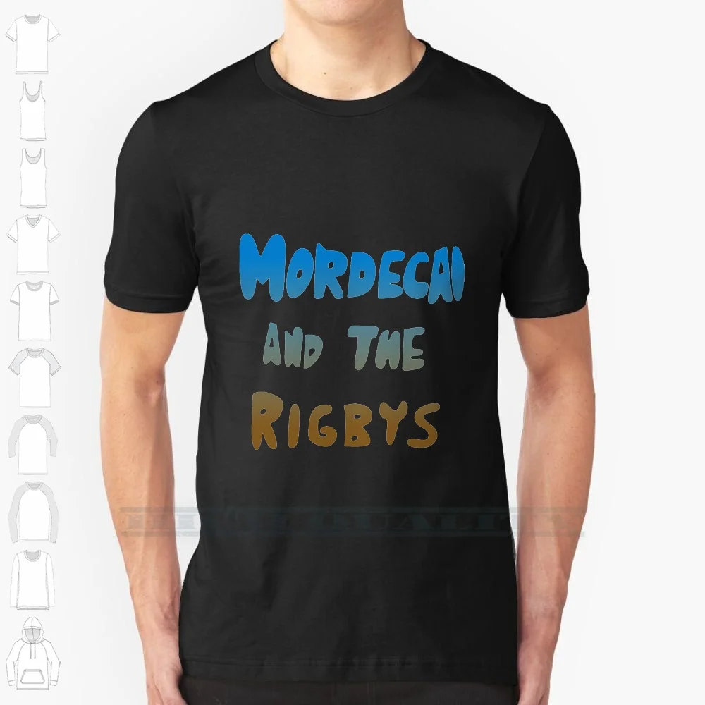 Mordecai And The Rigbys Custom Design Print For Men Women Cotton New Cool Tee T Shirt Big Size 6xl Mordecai And