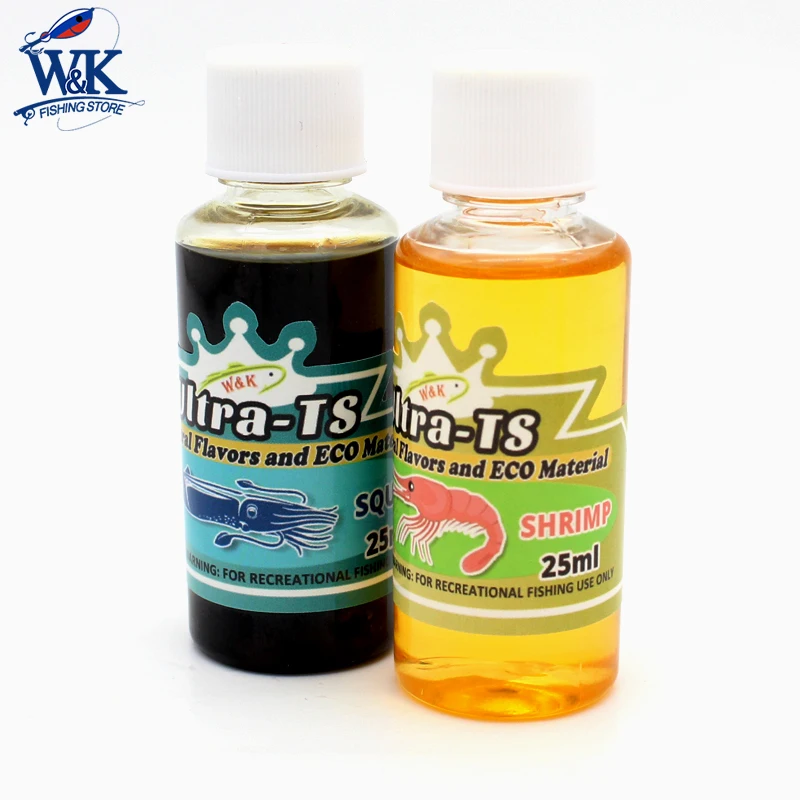 Shrimp Scent for Soft Fishing lures at 25ml with Fast Shipping Squid Flavor Soft Lure Accessory ECO Oil Scents