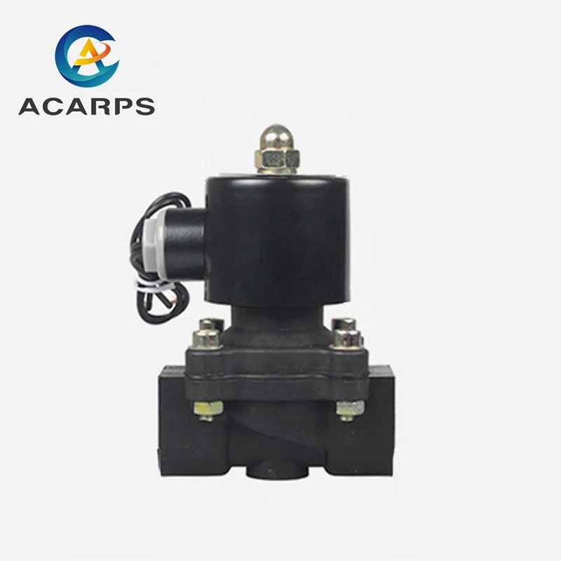 

DN20 Plastic Motorized Solenoid Valve Normally Closed AC220V DC24V DC12V For Water Oil Air