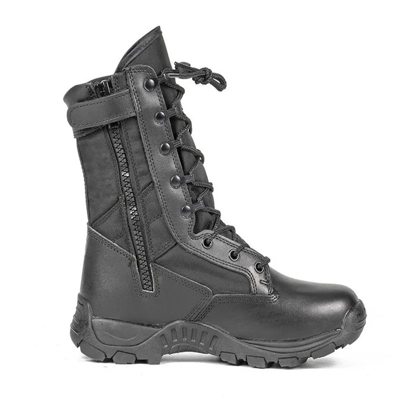 men\'s autumn spring boots Outdoor Sports Light Weight Hiking Shoes Slip-resistant high green black desert training boot 39 46