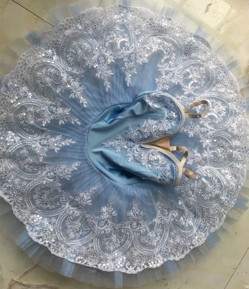 Tutú de Ballet profesional para adultos y niños, vestido de bailarina, ropa de cisne para escenario, Disfraces de Halloween para mujeres