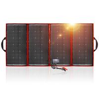 Dokio 300W 12V/18V High Efficience Monocrystalline Flexible Foldable Portable Solar Panel For Powerbank/Camping Caravan/Boat/Car