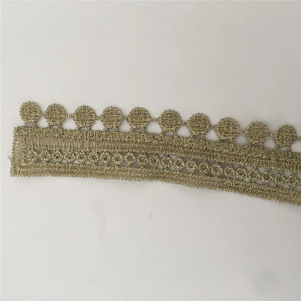 High quality Embroidery Lace collar for sewing Laces craft Materials Lace fabric Application dress Needlework Accessories