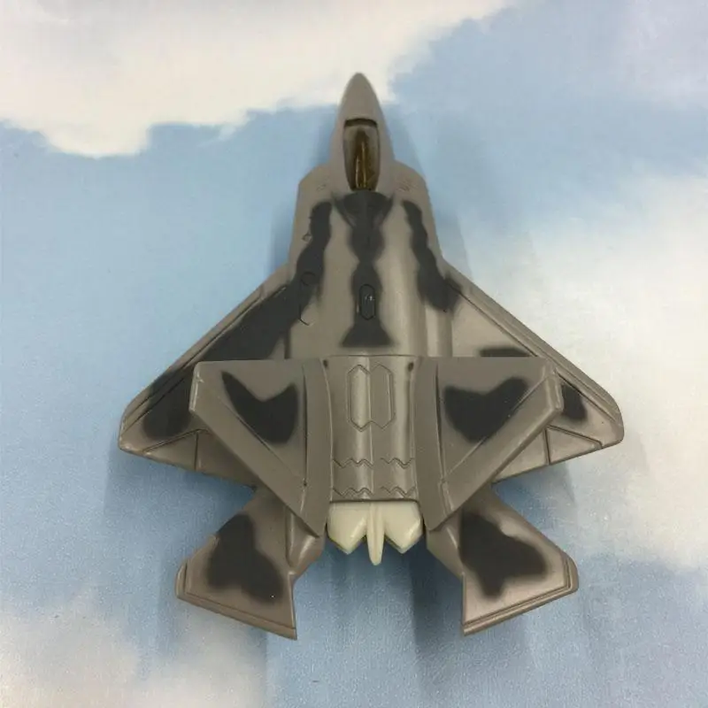 Diecast Vehicle B-52 F15 F117 P40 F22 C27 Mirage 2000 Boeing 747 Fighter Alloy Pull Back Airplane Model Toy Ornaments Kid Gift