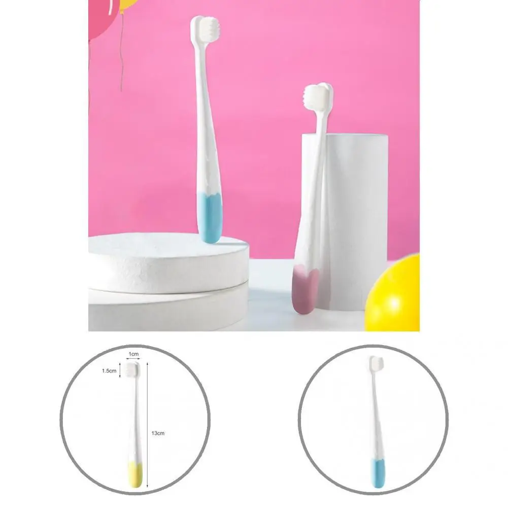 Lightweight  Great Children Training Toothbrush Soft Infant Toothbrush Easy to Grip   Infant Supplies