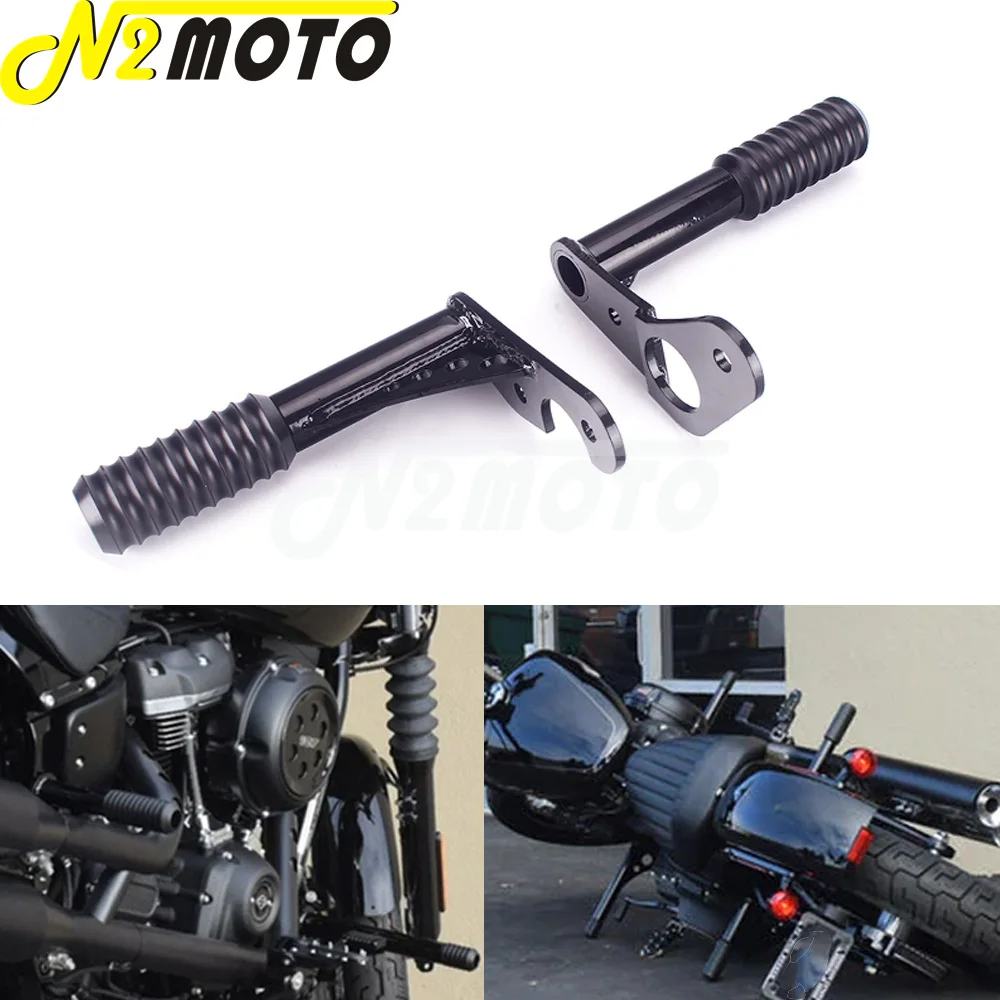 Motorcycle Passenger Peg Crash Bars Frame Slider Bumper Guards For Harley Softail Street Bob Low Rider ST FXBB FXLR FXLRS 2018+