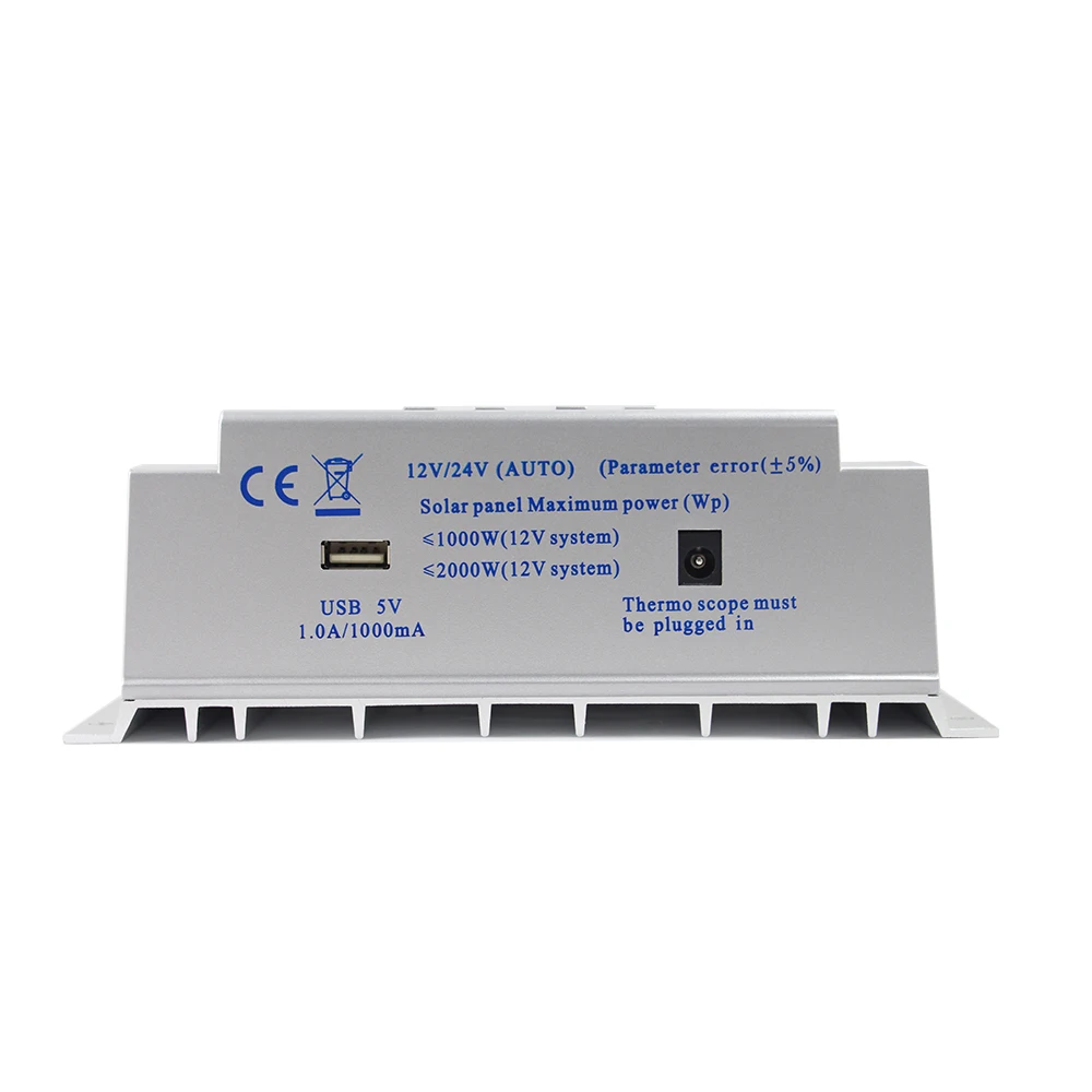 Imagem -03 - Controlador de Carga Solar Automático Regulador do Painel para Entrada Máxima de 50v Todos os Dados em um Display Série l 60a 80a 12v 24v L60 L80