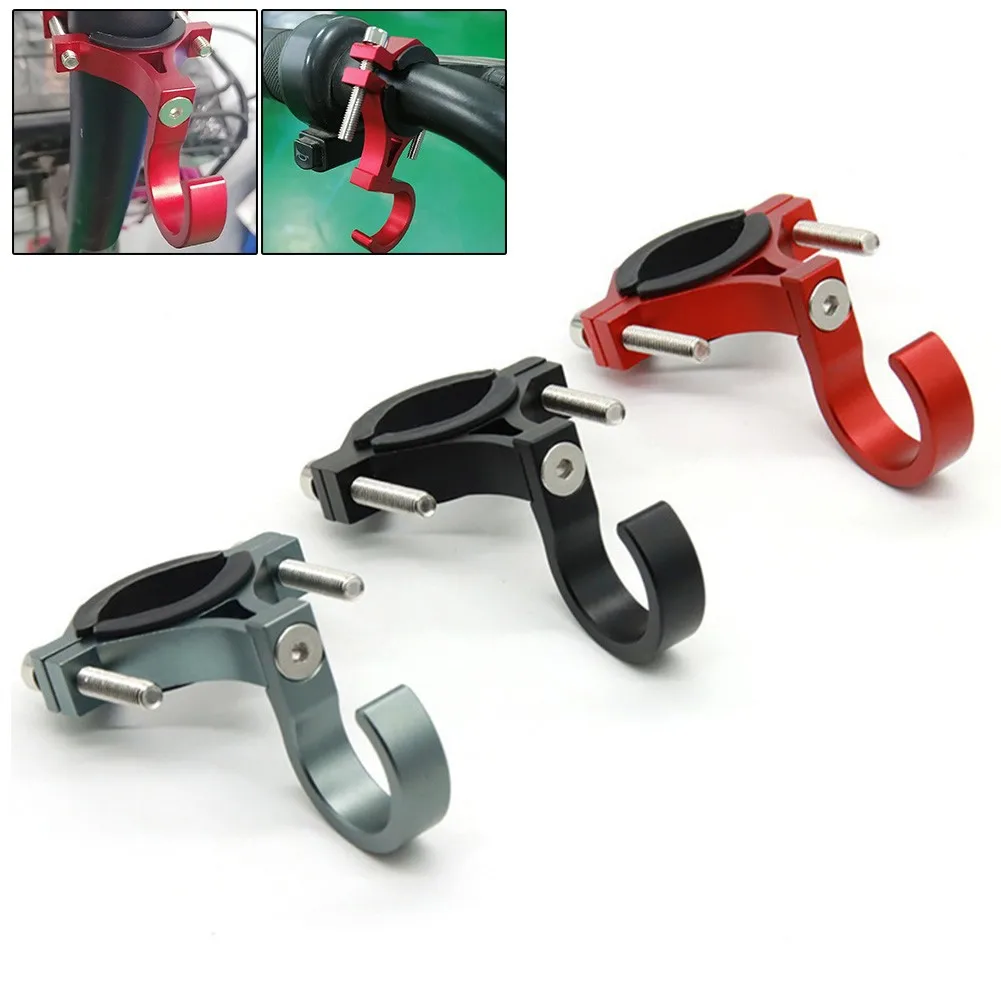 1pcs Aluminum Alloy Hook For Scooter/Bike/Motorcycle Hanging Bag Hook Claw Applicable Size Tube Diameter 2.0-3.5cm