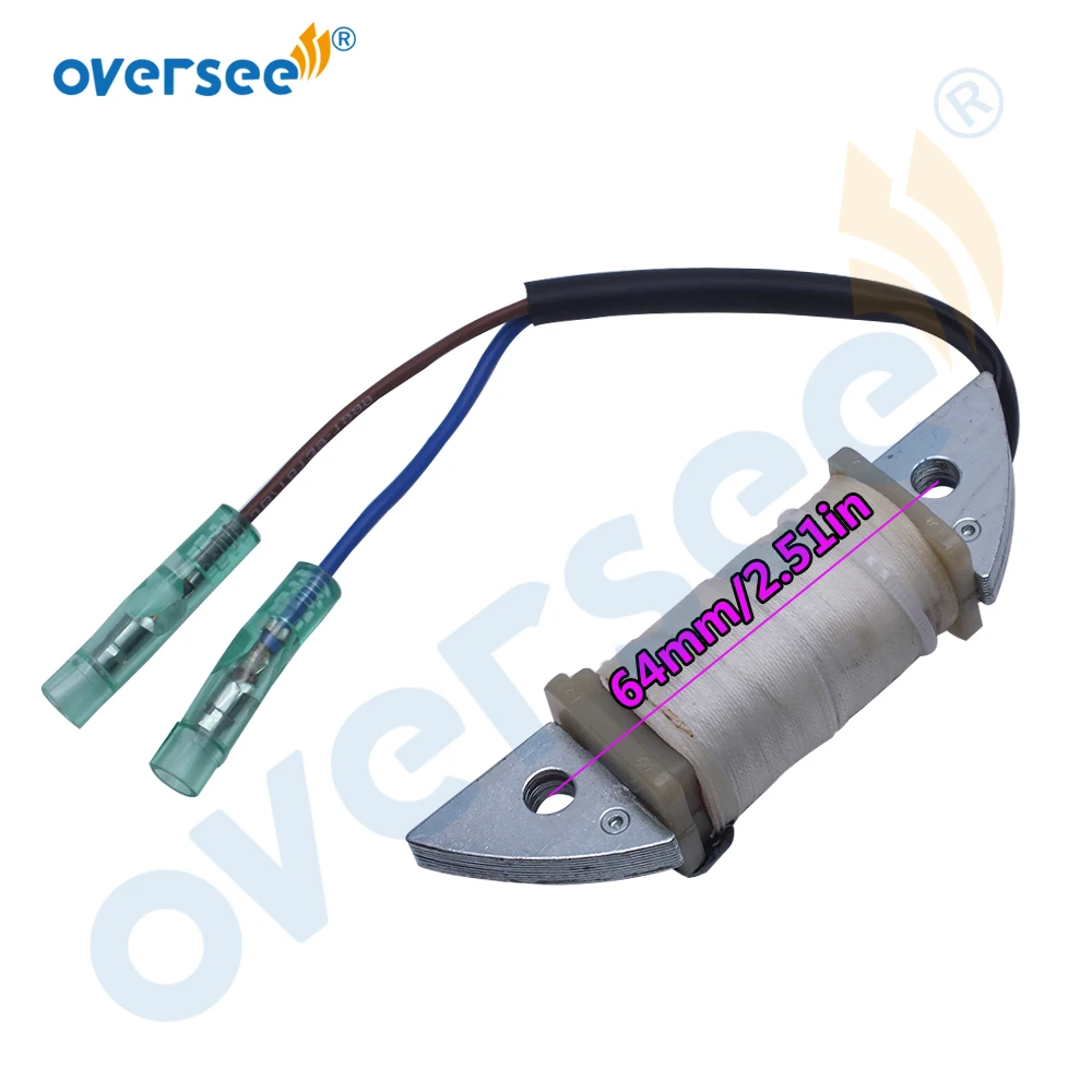 63V-85520 Buitenboordmotor Lading Coil Voor Yamaha Buitenboordmotor Onderdelen 2T 9.9HP 15HP Parsun Hdx Seatec Seapro 63V-85520-00