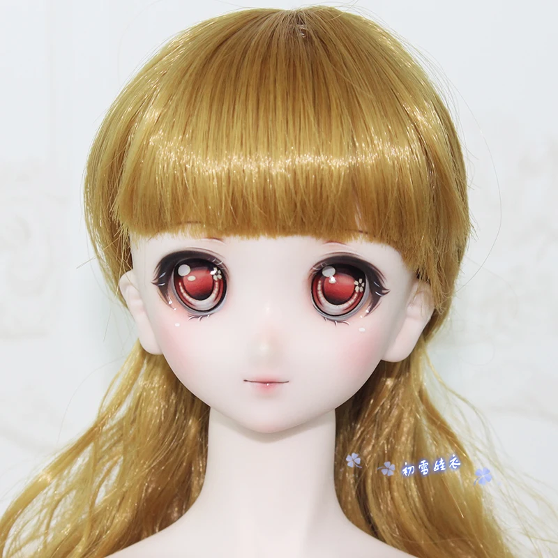 1/8 1/6 1/4 1/3 BJD Accessori bambola Bulbo oculare emisferico in plastica Occhio del fumetto per BJD/SD, non include la testa della bambola e altri E2559