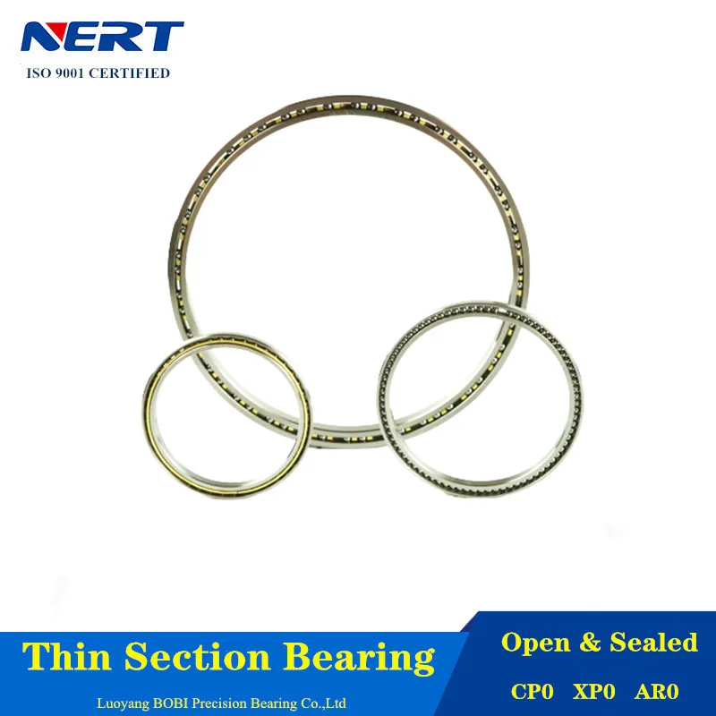 Thin Section Bearing  KD200AR0/CSED200 Angular Contact Ball Ring 20*21*0.5in 508*533.4*12.7mm for Apparatus