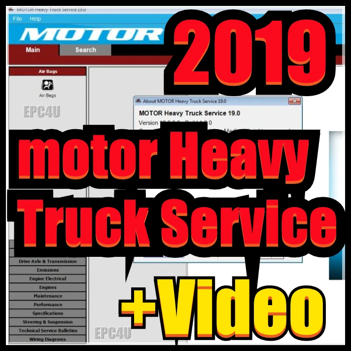 MOTOR Heavy Truck Service V19 Up To 2019 Manual + Unlock Crack Keygen Active