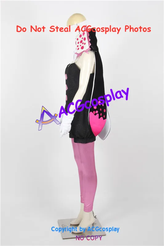 Splatoon Callie Cosplay Costume include the headwear acgcosplay anime costume