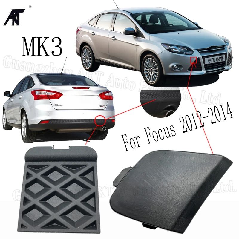 Car Rear & Front Bumper Trail Hook Tow Cover For Ford Focus 3MK3 2012 2013 2014 Towing Cap BM5117A989A BM51-A17K922-AB