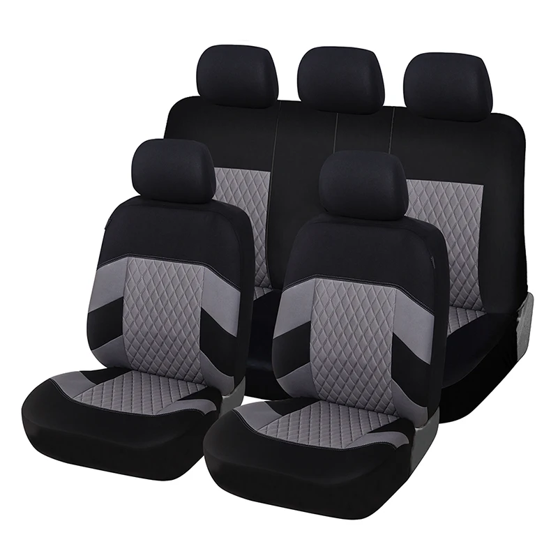 AUTOYOUTH 9PCS Car Seat Covers Set Universal New For Jetta MK6 For Nissan For Honda For Chevrolet For Focus