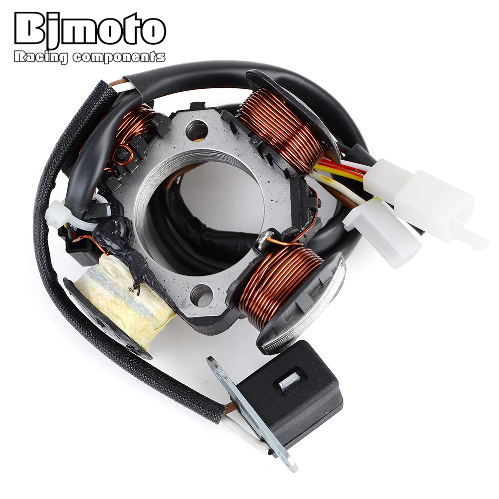 Motorcycle Ignition Stator Coil For Suzuki AG100 Address V100 1991-2000 32101-41D01 Generator Charging Assy