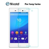 9H 0.26mm 2.5D Coated Tempered Glass For Sony Xperia Z Z1 Z2 Z3 Z4 Z5 Premium Compact M5 M4 aqua ExplosionProof Screen Protector