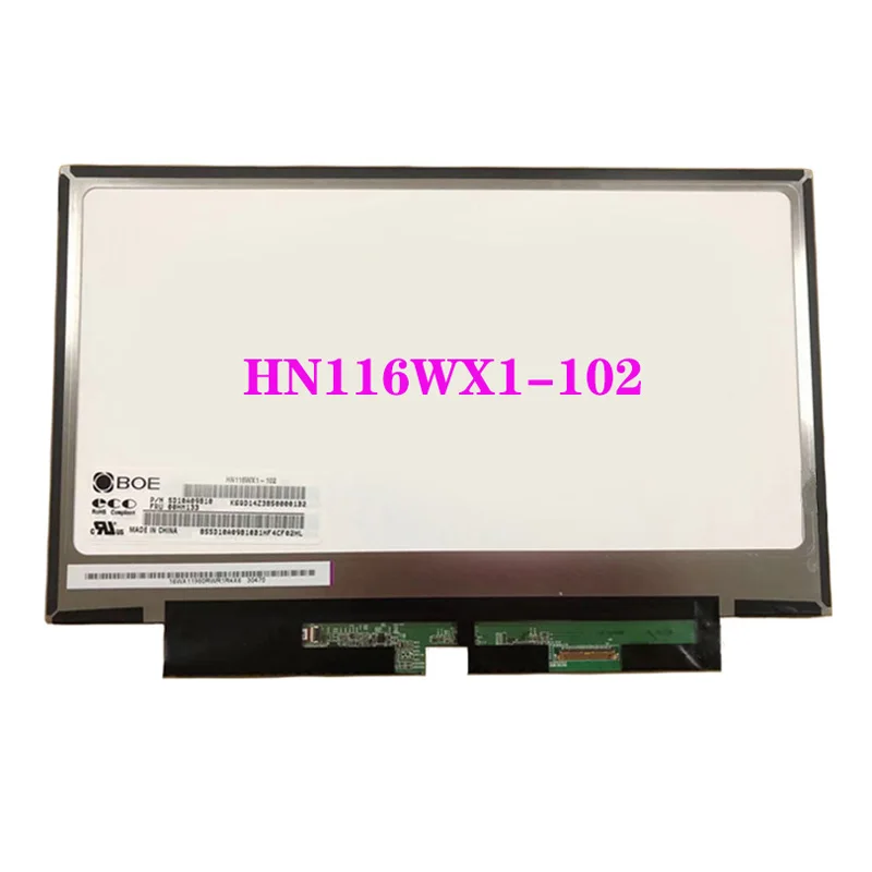 

HN116WX1-102 Display Matrix Panel 30 Pins 1366*768 IPS 11.6 Inch Laptop LCD Screen Without Screw Hole