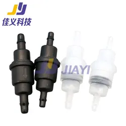 10Pcs 5 Micron Ink Non-Return One Way Valve Single Direction Filter for Sky-Color/JHF/Allwin Inkjet Solvent/UV Printers