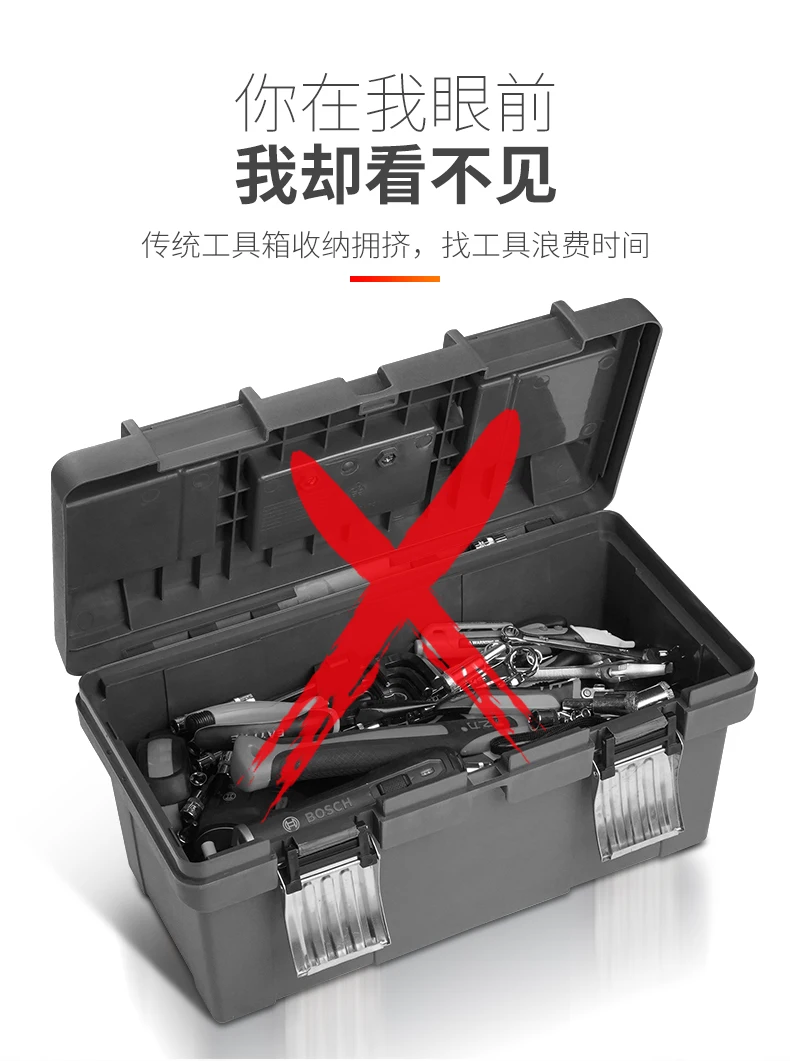 Packaging Tool Box Organizer Parts Drill Craft Professional No Tool Garage Storage Caixa De Ferramentas Tool Storage BD50TB