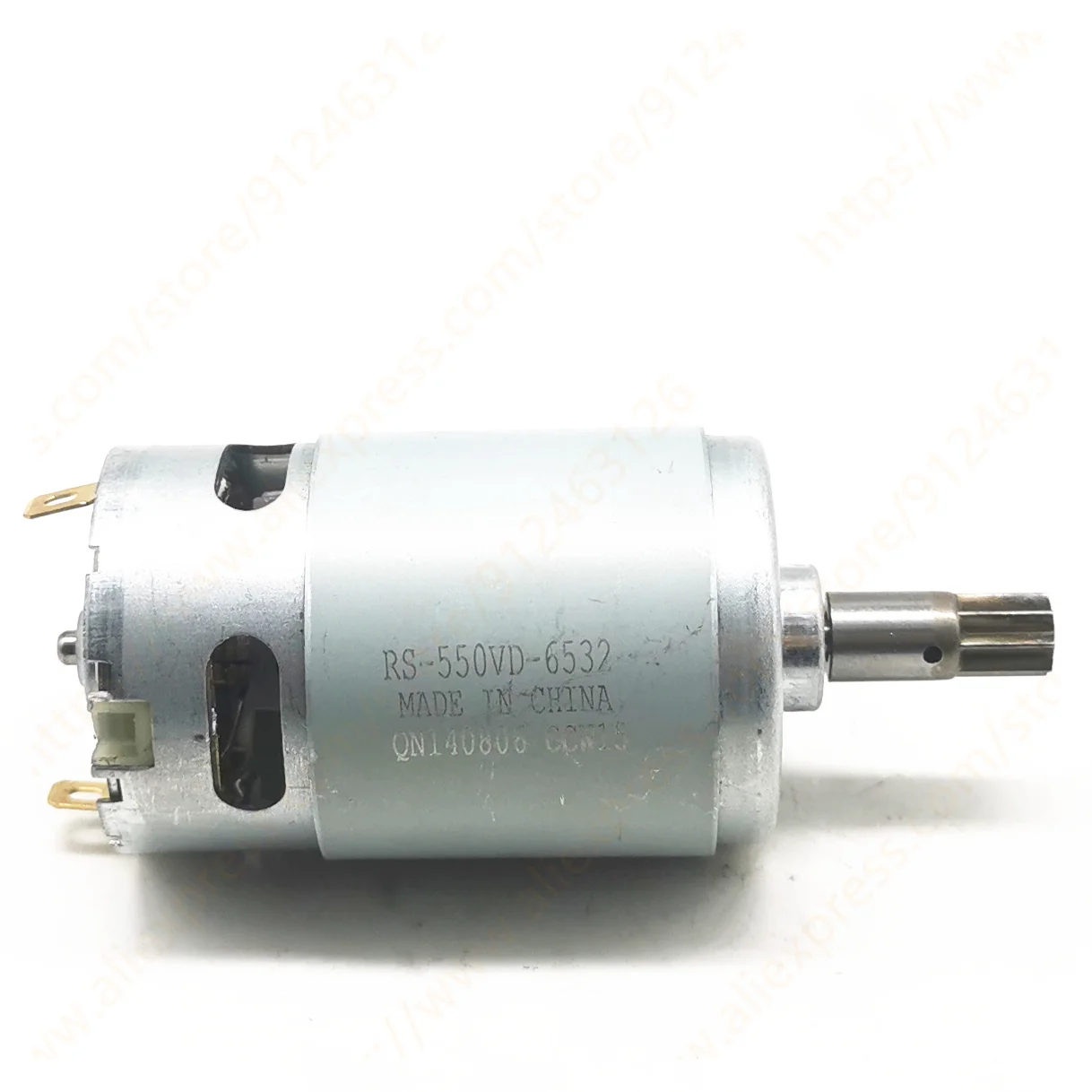 DC 8 teeth Motor RS-550VD-6532 H3 For WORX 50027484 WU390 WX390 WX390.1 WX390.31 WU390.9 WX390.9 Rock well H3 QN147Y12