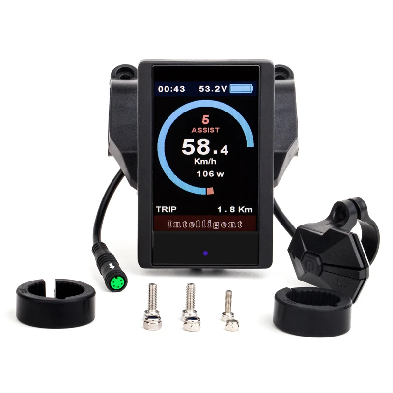 Bafang P850C LCD Electric Bicycle Display with USB Ports