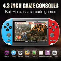 Portable Retro Classic Game Console Handheld boy nostalgic 800 Built-in 4.3 inch TFT screenGames for Child Nostalgic Player