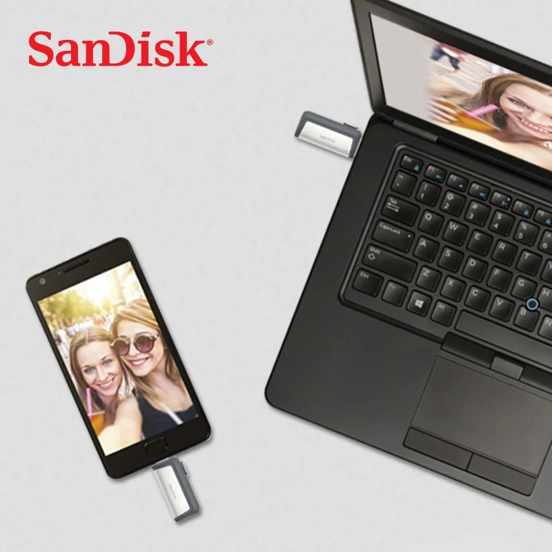 سانديسك usb فلاش بندريف 16GB 32GB 64GB 128GB سرعة عالية تصل إلى 150 متر/الثانية المزدوج وتغ usb 3.0 حملة القلم لأجهزة الكمبيوتر المحمول الهاتف فلاش القرص