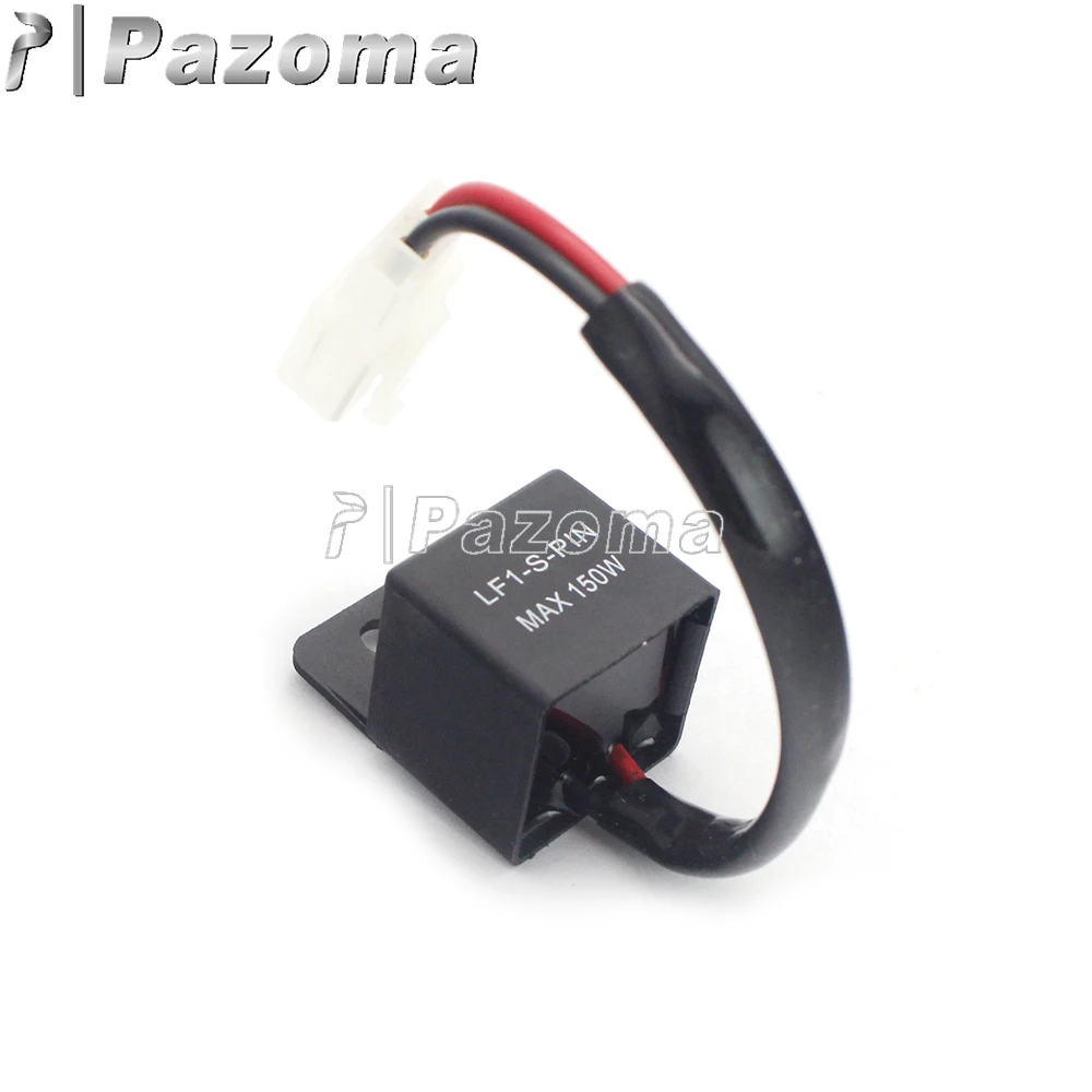 Motorcycle 2 Pin LF1-S-PIN LED Turn Light Flasher Relay For Honda Kawasaki Suzuki Yamaha Turn Signals Rate Control Blinkrelais