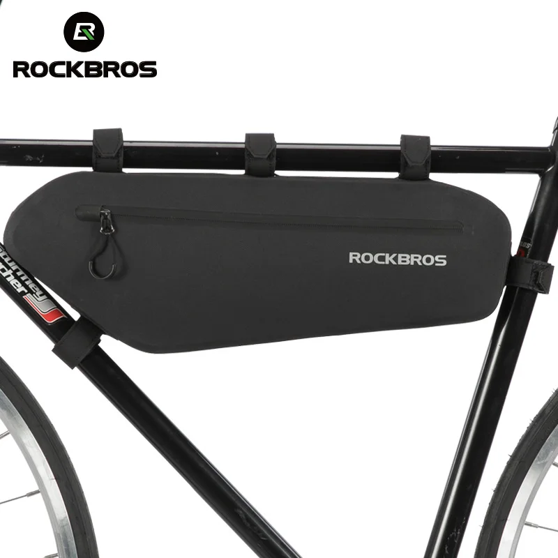 ROCKBROS Waterproof Bike Bag Front Frame Pannier MTB Road Cycling Triangle Pannier Bicycle  Dirt-resistant Bicycle Accessories