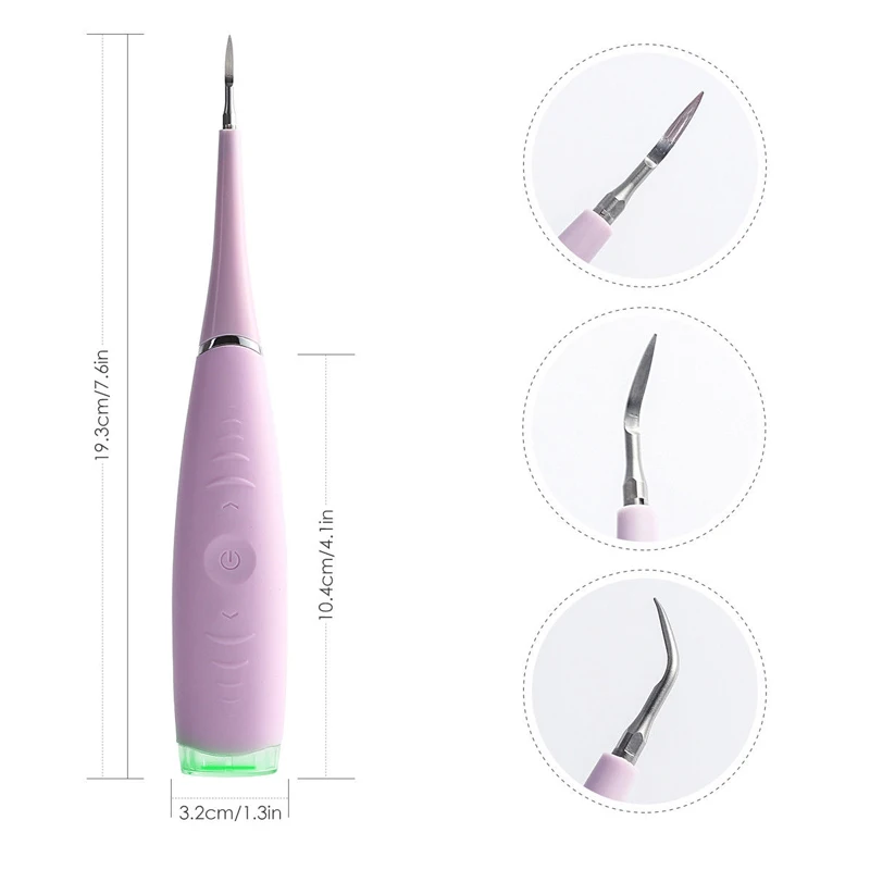 Tragbare Elektrische Sonic Dental Scaler Zahn Zahnstein Entferner Ultra sonic Flecken Zahnstein Werkzeug Zahnarzt Zähne Bleaching Oral Hygiene