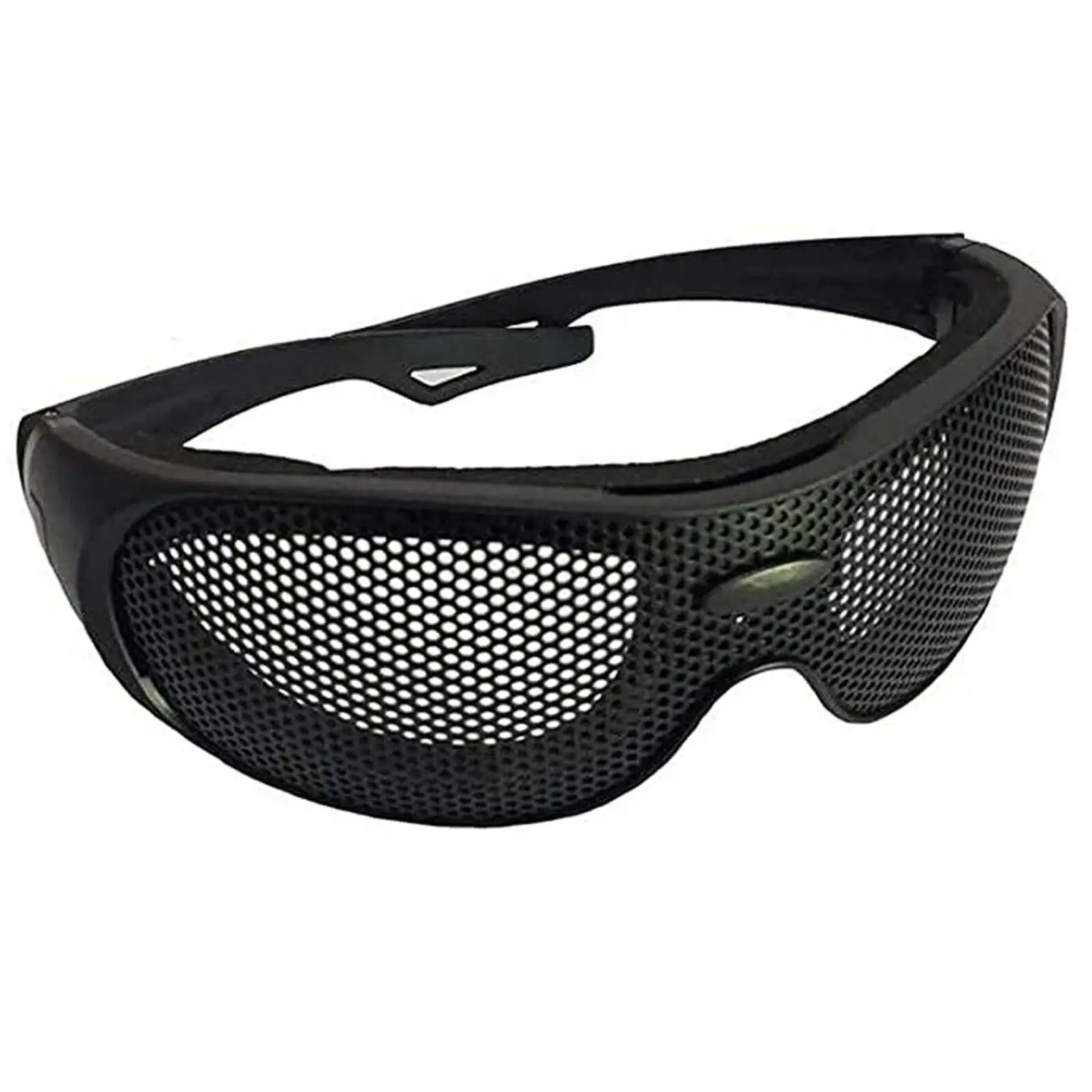 Gafas de seguridad de malla de acero antiniebla, gafas protectoras resistentes a impactos, gafas mate con caja