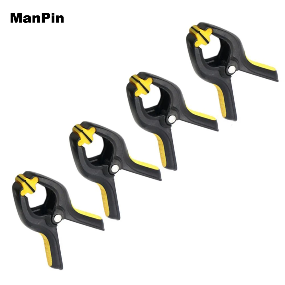 4 pçs clipe de plástico dispositivo elétrico ajustável display lcd braçadeira fixação com almofada borracha tablet do telefone móvel substituir ferramenta reparo