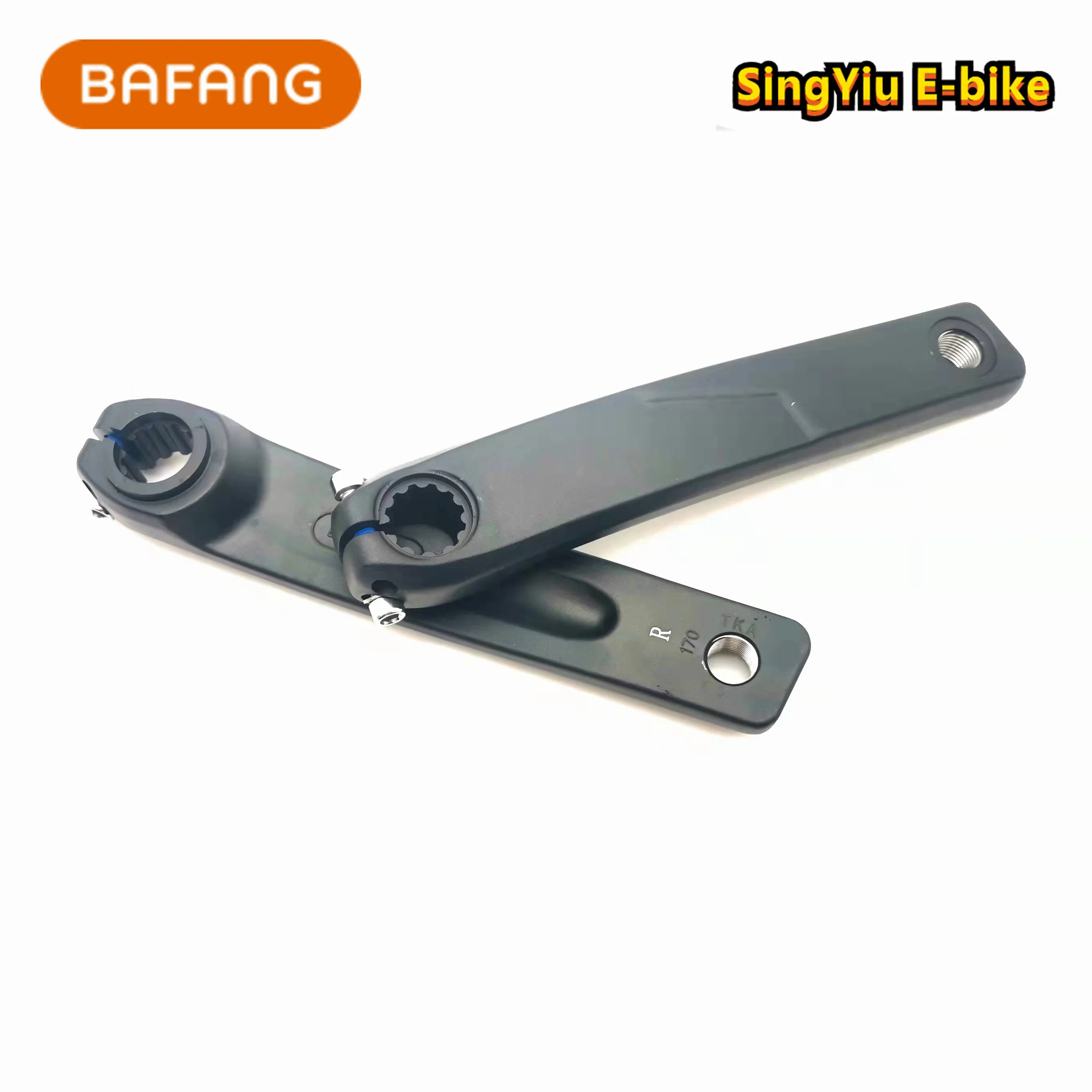 Sing Yiu E-BIKE BAFANG Central MotorCrank M600/M500/M420/M800 Aluminum Alloy Crank 165mm 170mm New Version G530 G332 G520 Crank