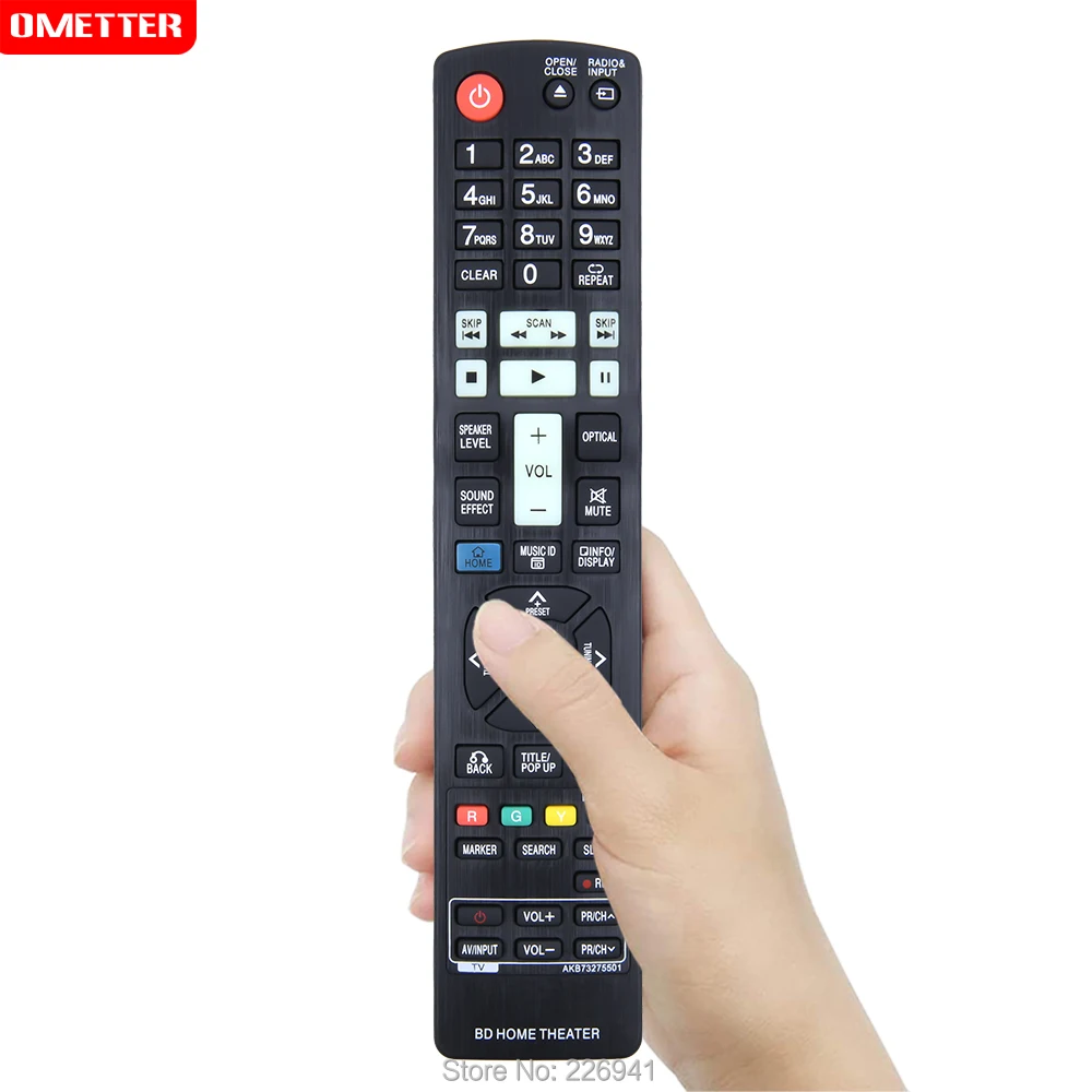 AKB73275501 l'uso del telecomando per Blu-Ray Home TV di Ricambio remoto regolatore controle teleconmando fernbedienung